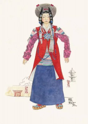 《チベット族女服》　2010年