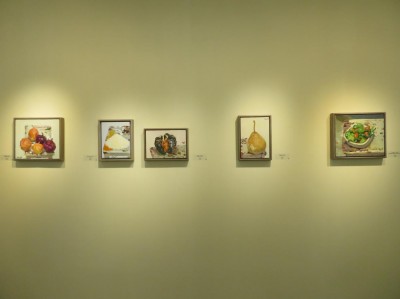 誠品画廊のブース-2　劉小東の油画は初日に完売。